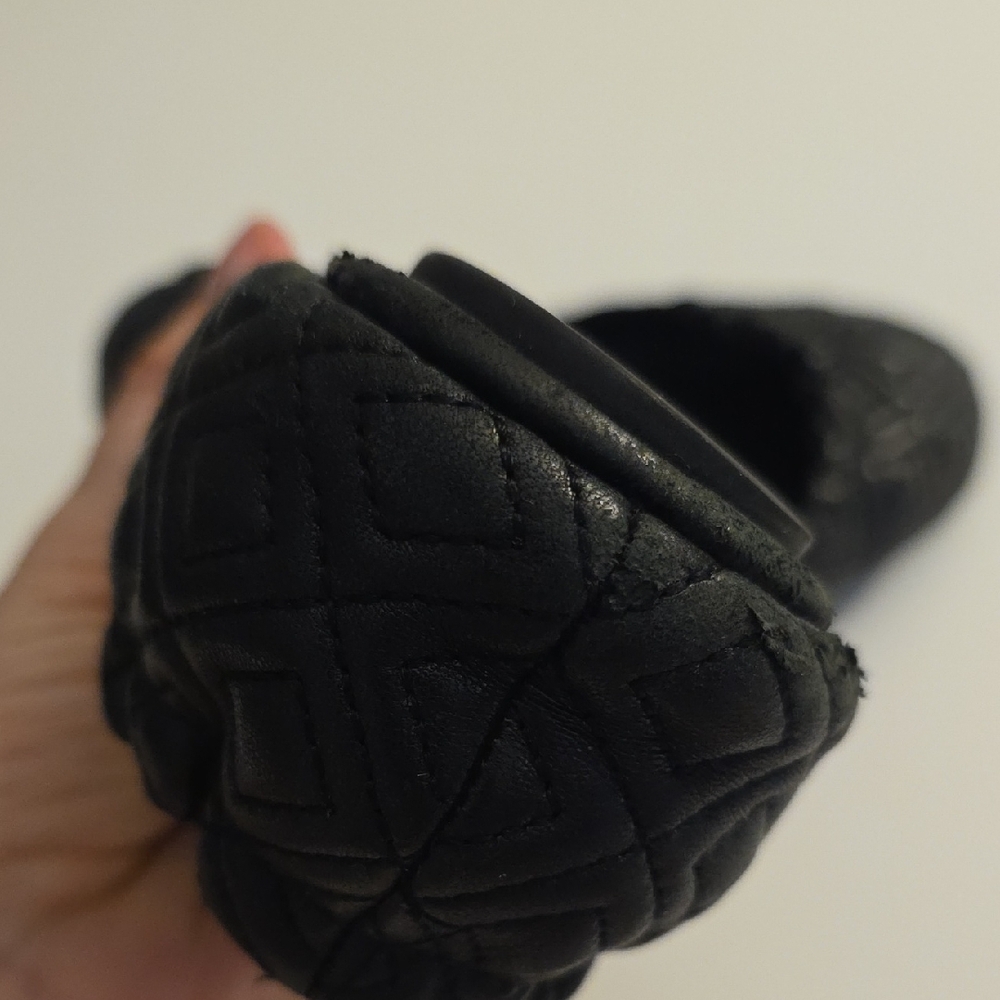 Tory Burch Black Quilted Leather Detail - Picture 6 of 11